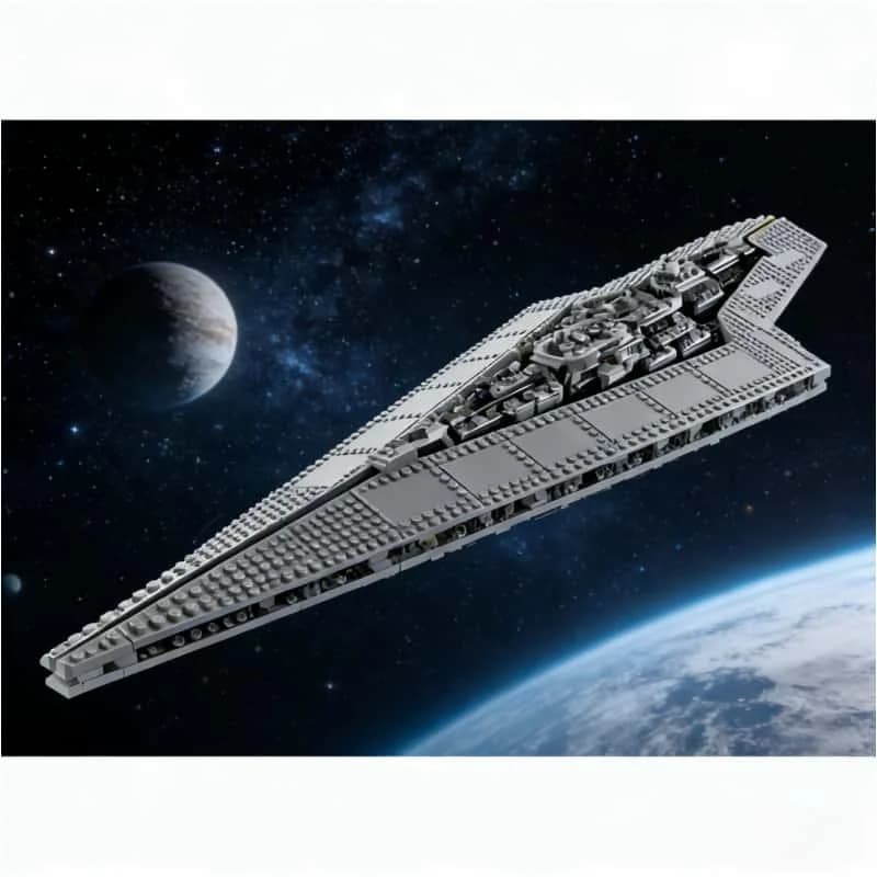 2026 3152 Pezzi MOC Super Star Destroyer Modello - Grande Kit di Montaggio Astronave Fantascientifica, Giocattolo Creativo per Adulti, Regalo