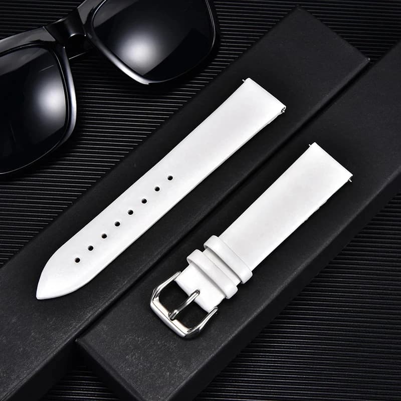 Cinturini per orologi in pelle di vitello ultrasottile Uomo Donna Bracciale Accessori per orologi Cinturini di ricambio 16mm 18mm 20mm 22mm