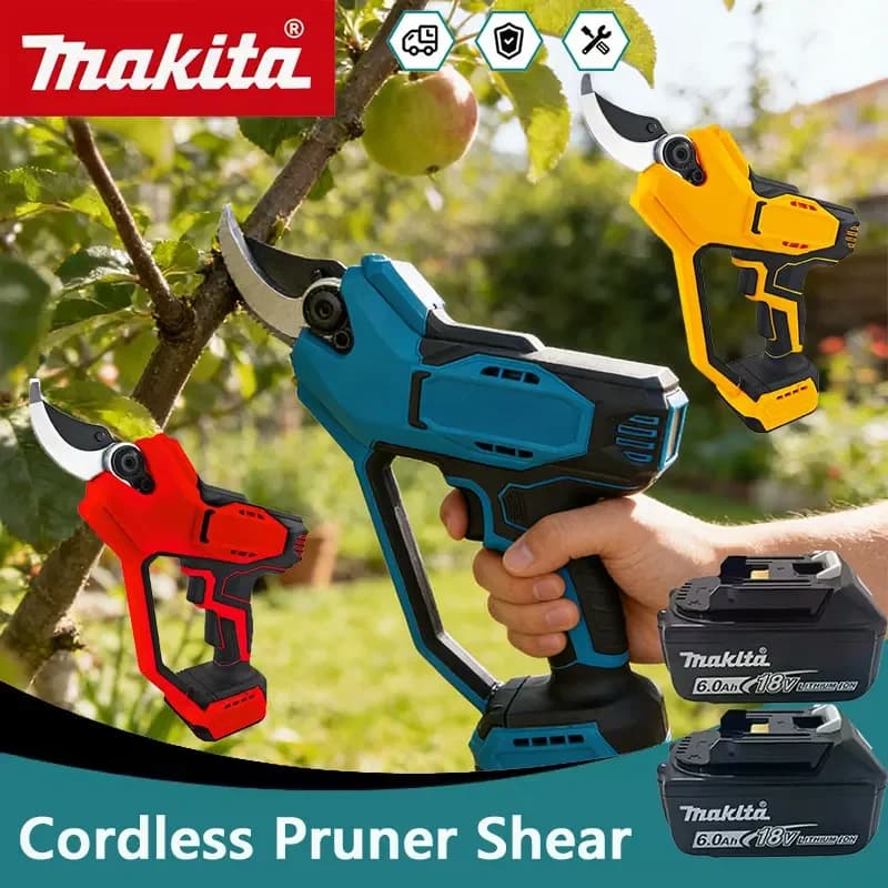 Electric Power Drills Wireless Makita Brushless 35mm, High Power Copper Cemeteries, Electrical Tools Compatible with Milwaukee DEWALT