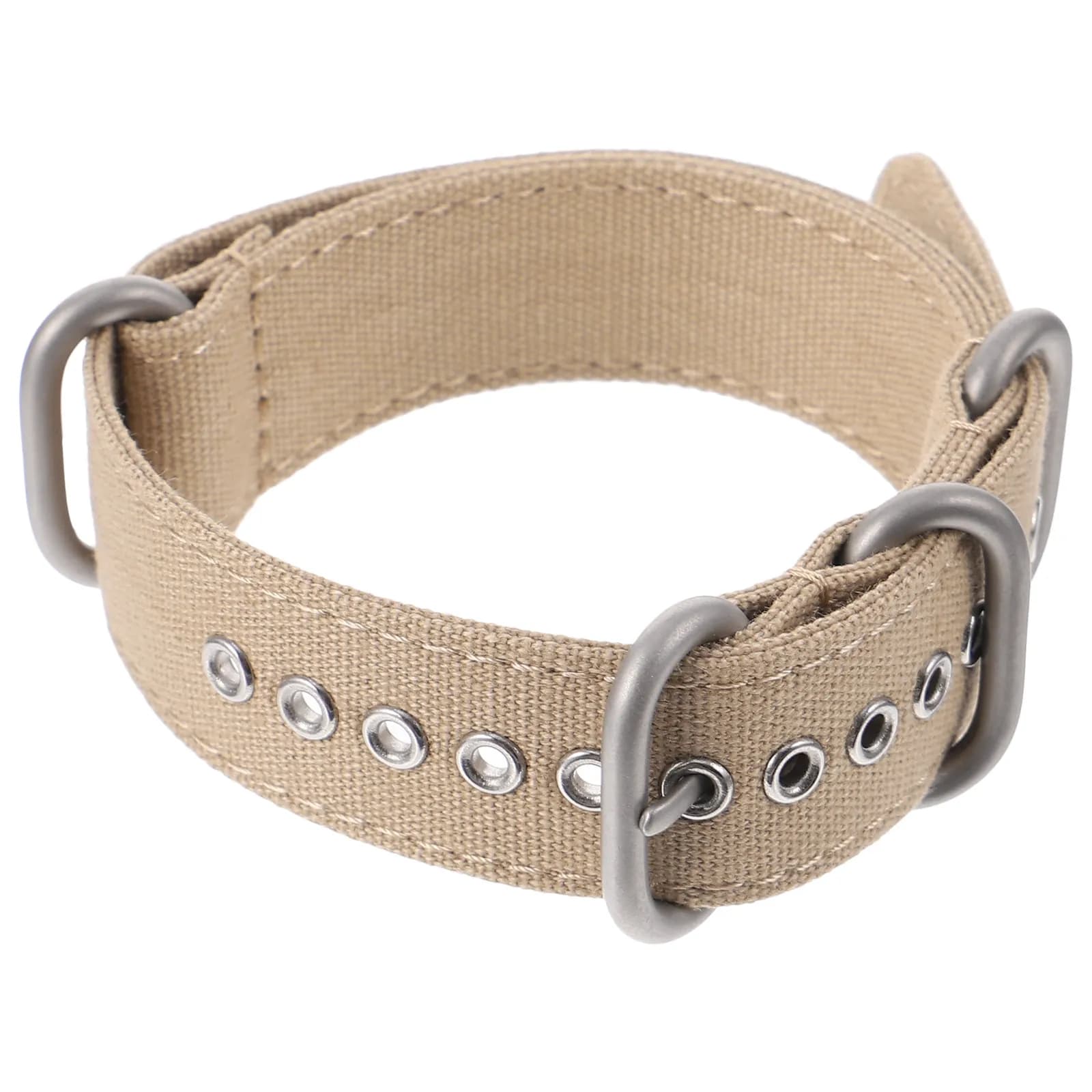 Cinturino per Orologio in Tela per Uomo e Donna, Asciugatura Rapida, Impermeabile, Traspirante, in Cotone Intrecciato con Acciaio Inossidabile 304