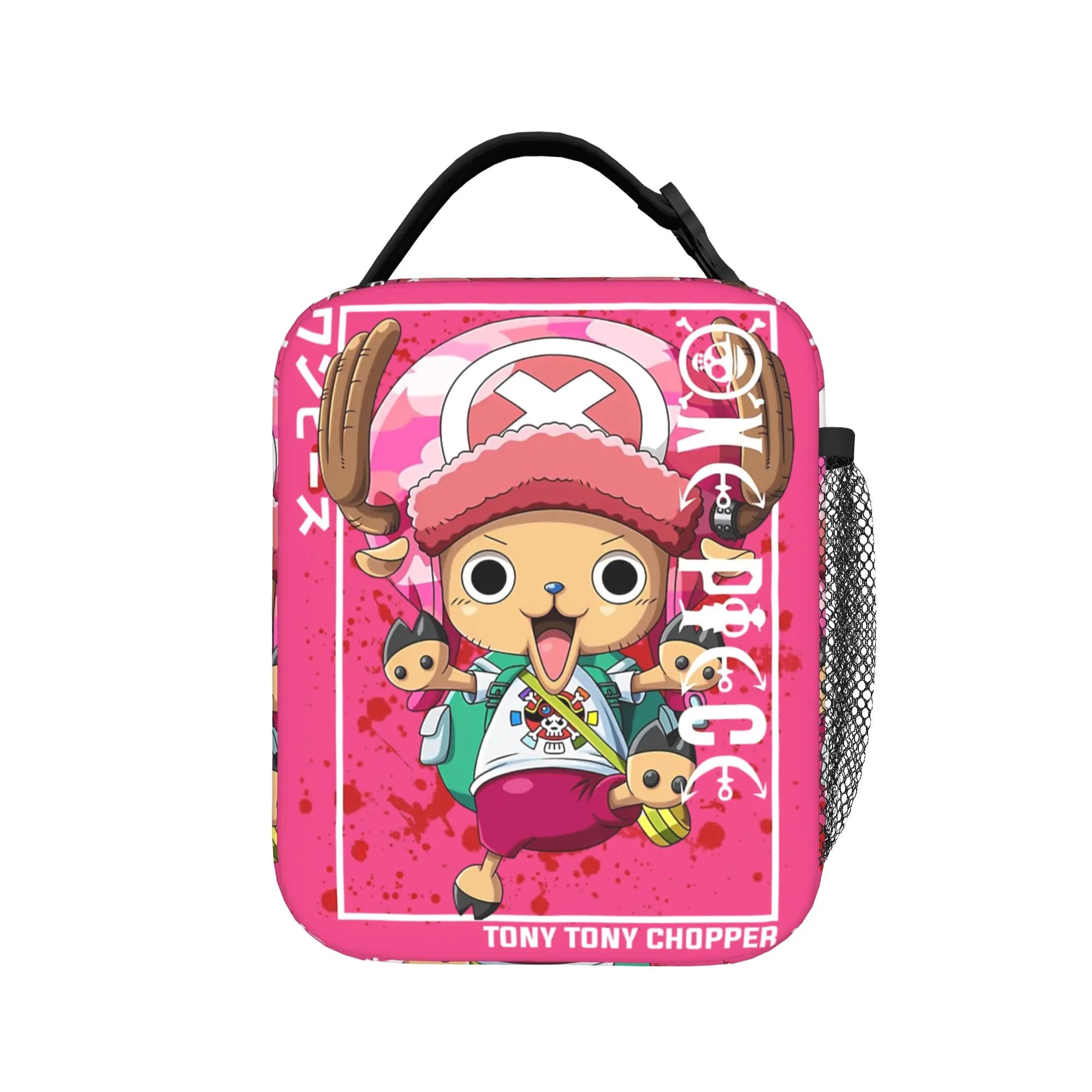 Borsa termica per il pranzo One Piece Tony Tony Chopper, contenitore portatile per il pranzo, borsa termica, borsa per il pranzo, borsa da spiaggia, picnic, ragazza, ragazzo