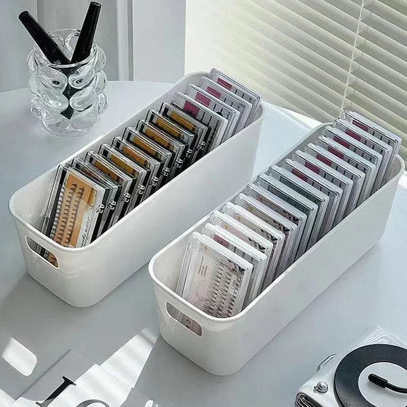 1Pc Faux Eyelash Storage Box For Eyelash Extension Tool Organizer Eyelash Accessories Storage Box For Cosmetic Makeup Tools