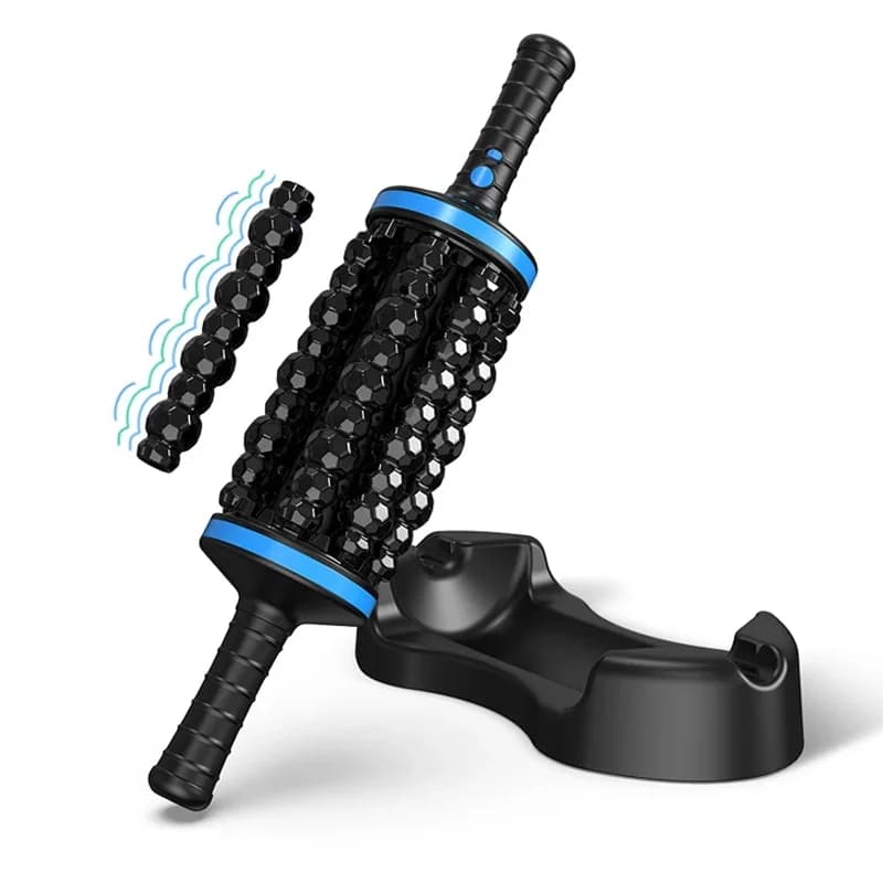 Wireless Roller Massage Deep Fabric Muscle Strip Relaxation Portable Body Massage Gun to Relieve Pain Back Gamba Abdominale Home