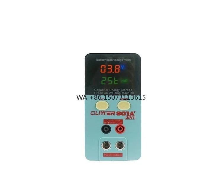 GLITTER 801A + Saldatore per batteria al litio con penna per saldatura a punti 70B 18650 Saldatrice a punti per batteria per batteria fai da te