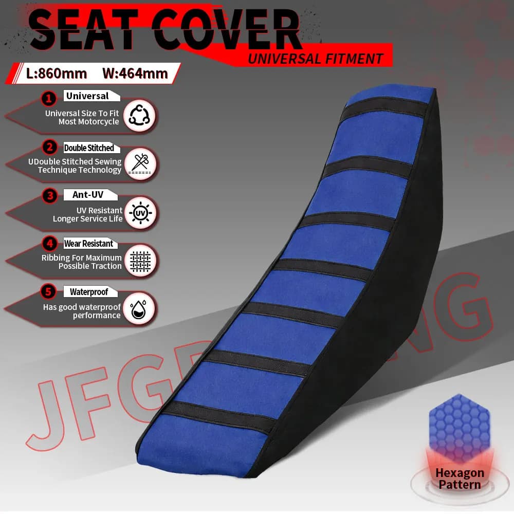 Universal KTM Ultrabee Talaria Honda Yamaha Suzuki EXC SX WRF Moto Ebike, cushion covers for waterproof fabric