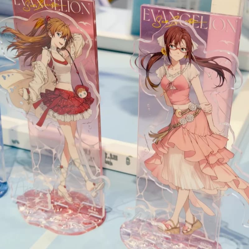 Bilibili Goods Acrylic Standee Evangelion Eva Sea Breeze Series Anime Character Desktop Decoration For Anime Fans Collection