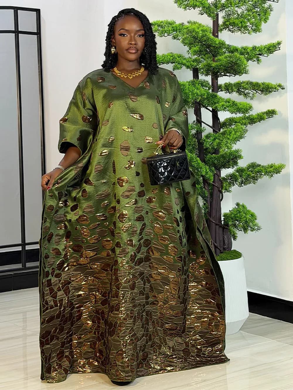 Plus Size African Party Long Dresses for Women 2026 New Luxury Bazin Embroidery Robe Elegant Muslim Wedding Evening Gown
