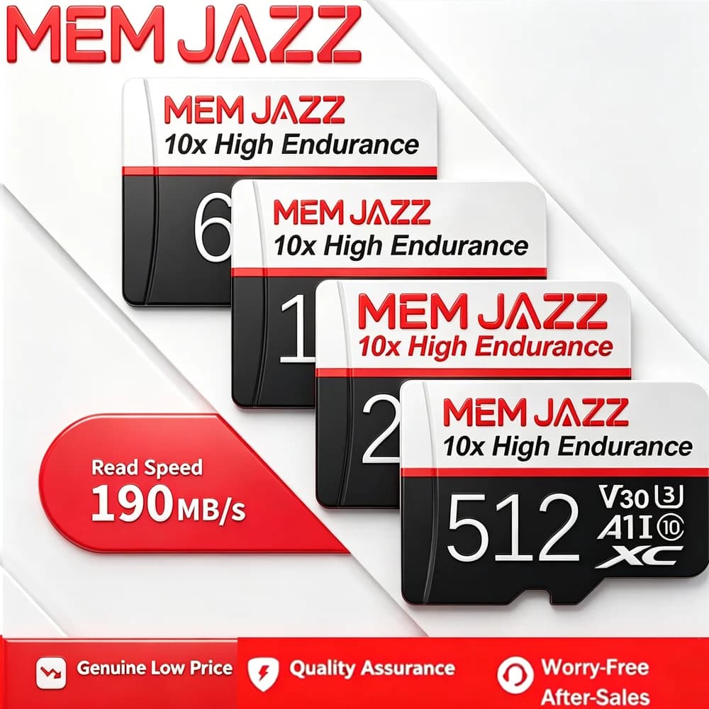 Memory Card 64GB 256GB 512GB SD Card Micro TF SD U3 V30 A2 Top Quality For Camera DSLR 4K Photography RAW Photo Creator