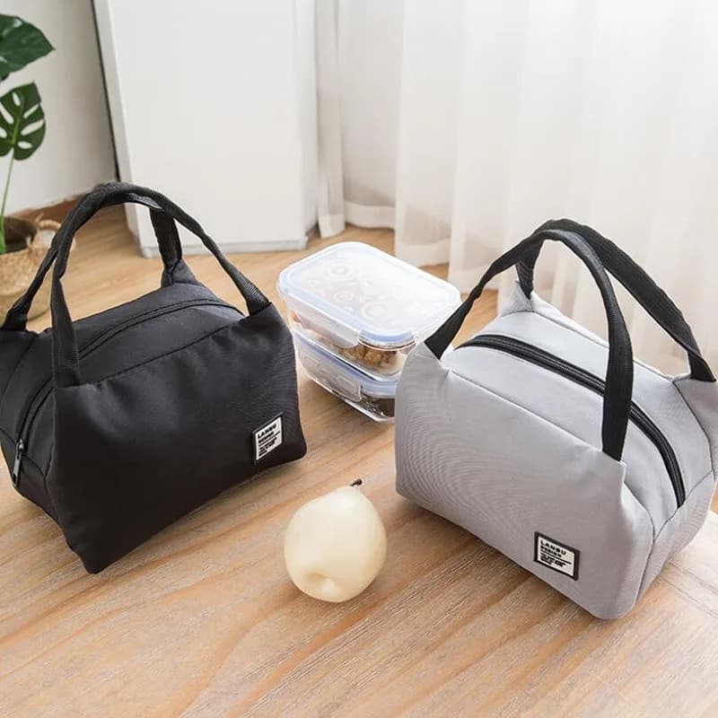 Borsa per il pranzo portatile 2024 Nuova scatola per il pranzo con isolamento termico Tote Borsa termica Bento Pouch Contenitore per il pranzo Borse per la conservazione degli alimenti scolastici
