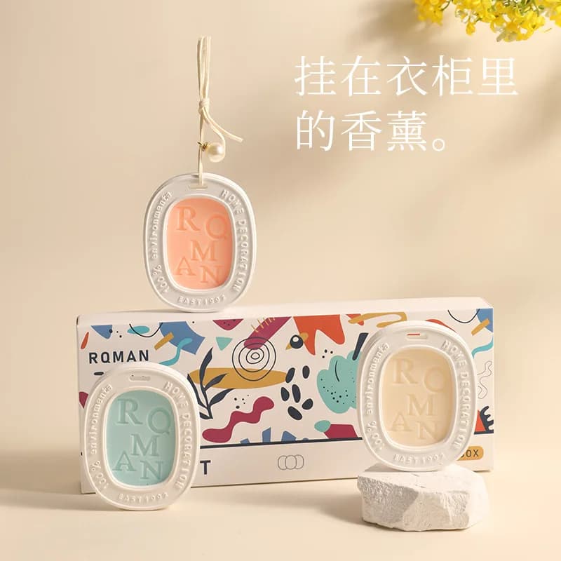 3 pz/1 set Armadio Aromaterapia Casa Fragranza per interni Set magico Regalo souvenir Incenso profumato a base di piante Appeso Decorazioni per la casa