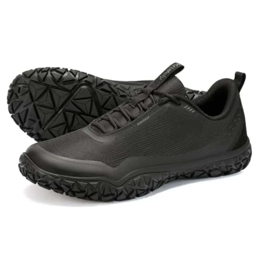 Scarpe da Trail Running Kricely per Uomo, Comode Sneakers da Passeggio, Scarpe Minimaliste Zero Drop per Allenamento in Palestra e Sollevamento Pesi