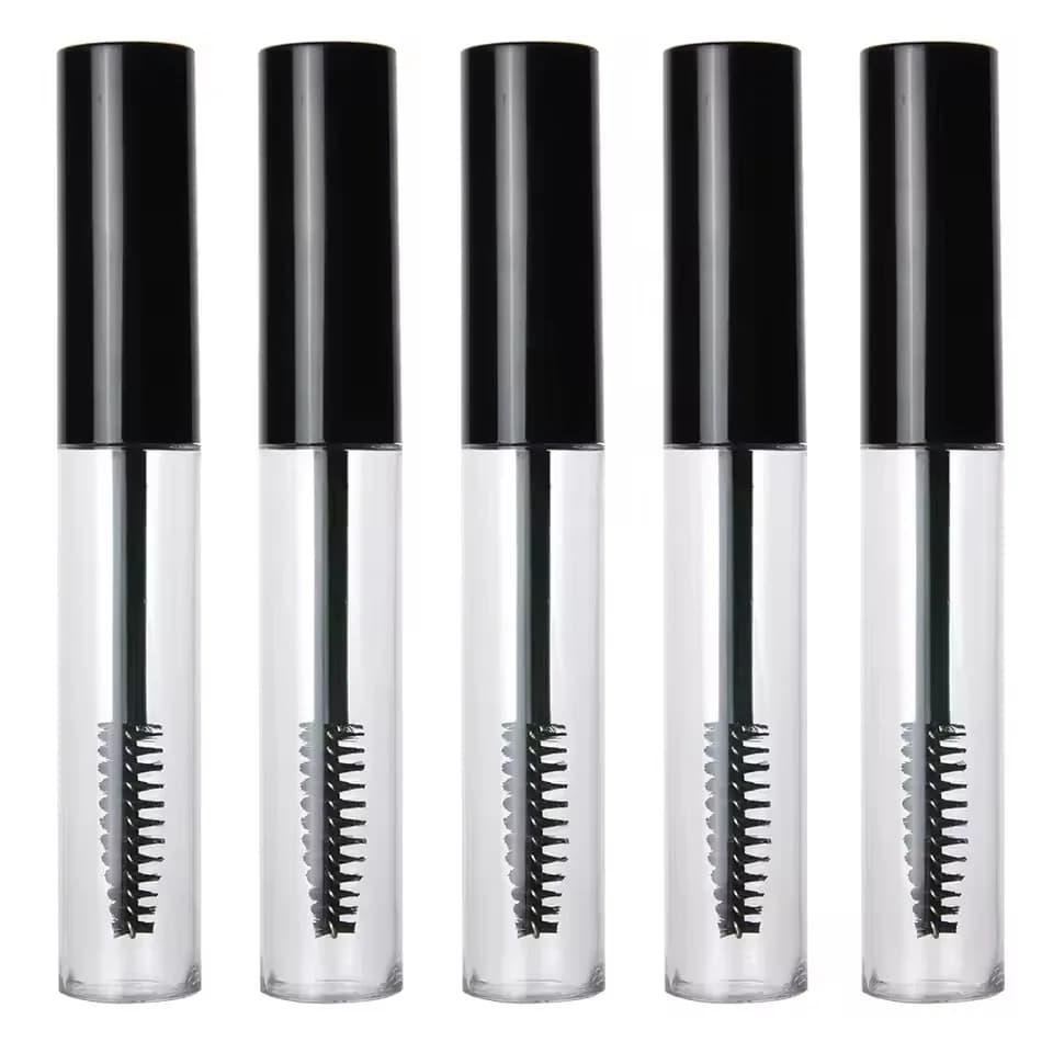 10/20 Blanks 10ml Vacuum Tubes for Mascara, Rechargeable Containers for Makeup Eyelashes, Flavors with Mascara Applicator