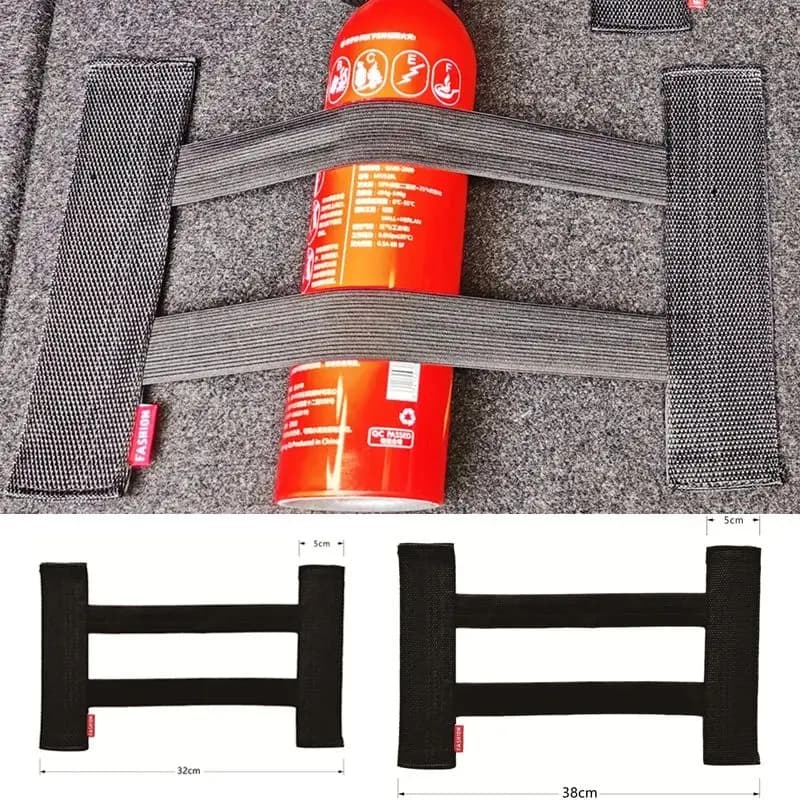 Car Trunk Mesh Storage Bag Car Storage Net Organizer Pocket Universal Trunk Bag Magic Fixing Belt Tape Auto Interior Accessories