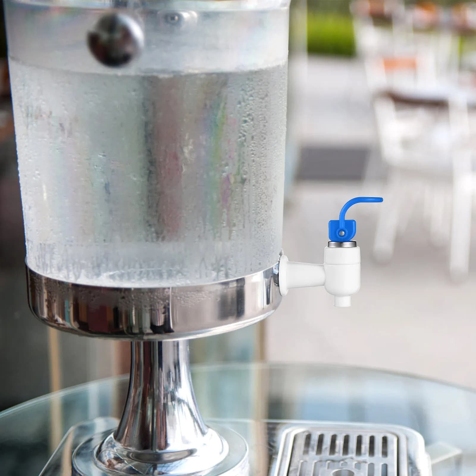 Set di 4 Pompe Manuali per Erogazione Acqua, Accessori per Dispenser d'Acqua per Casa ed Esterni