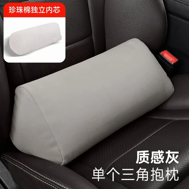 Cuscino per seggiolino auto, protezione lombare, cuscino di supporto, traspirante, per ufficio aziendale, set di supporto lombare universale per conducente e passeggero