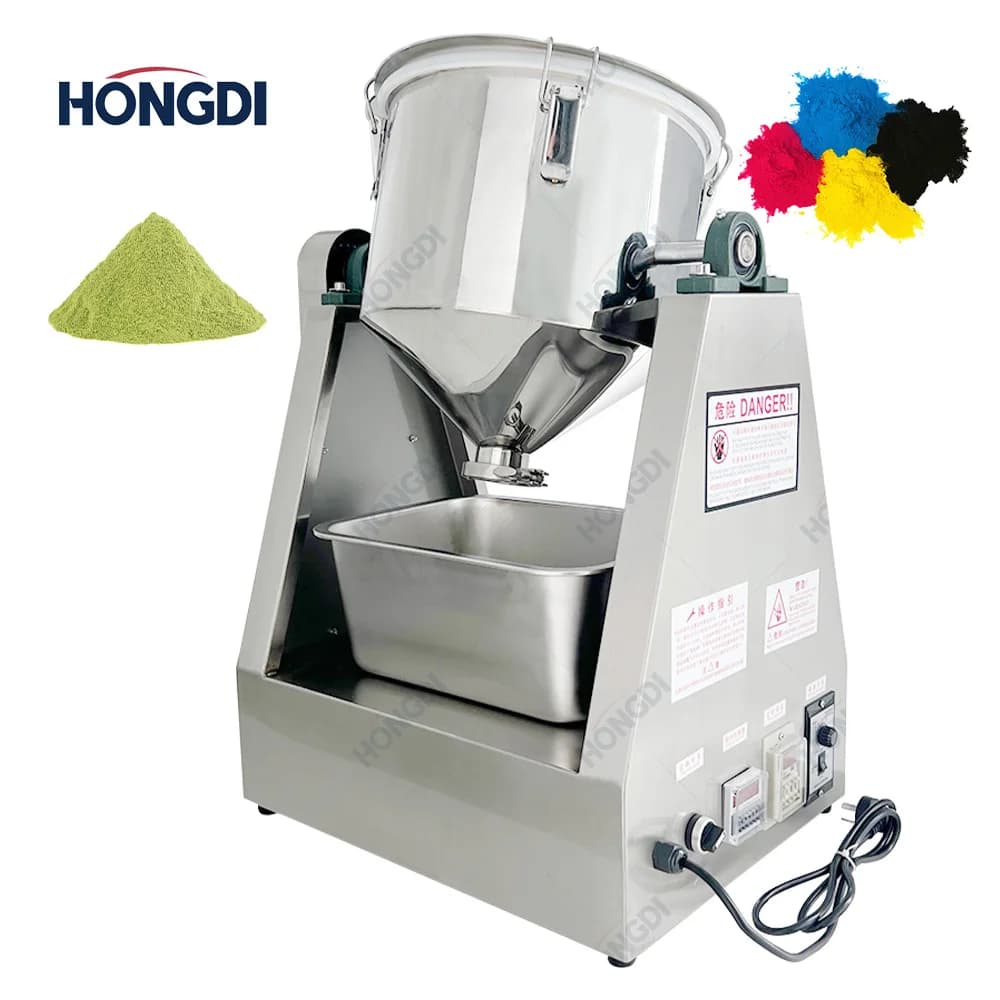 Stainless Steel Powder Mixer 5kg/10kg/20kg for Protective Supplements, Nutritive Powders, Small Laboratory Mixer