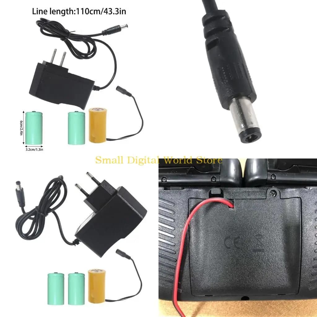 Adattatore alimentazione per batteria fittizia 77UB Batteria 4,5 V LR20 D Elimina cavo