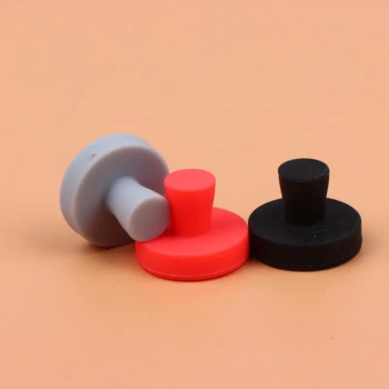 【4 clip magnetiche in silicone per carta da forno per friggitrice ad aria, riutilizzabili, accessori da cucina per ali di pollo e torte】