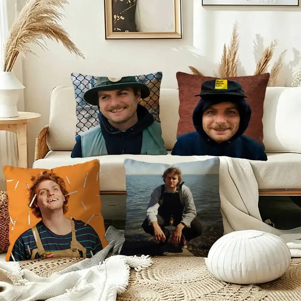 Pop Rock Singer Mac Demarco Cushion Cover Decorative Pillow Sofa Home Decor case pillow cases