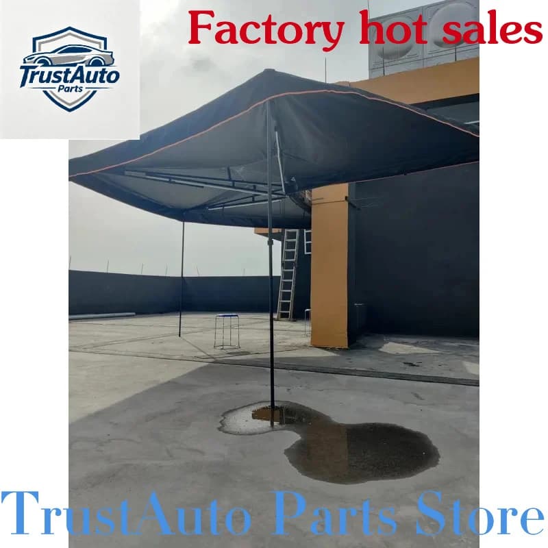 TrustAuto Parts Store Is Having A Hot Sale Tent Waterproof Den With LED Strip Light 4X4 0 Degree Awning Tents Car