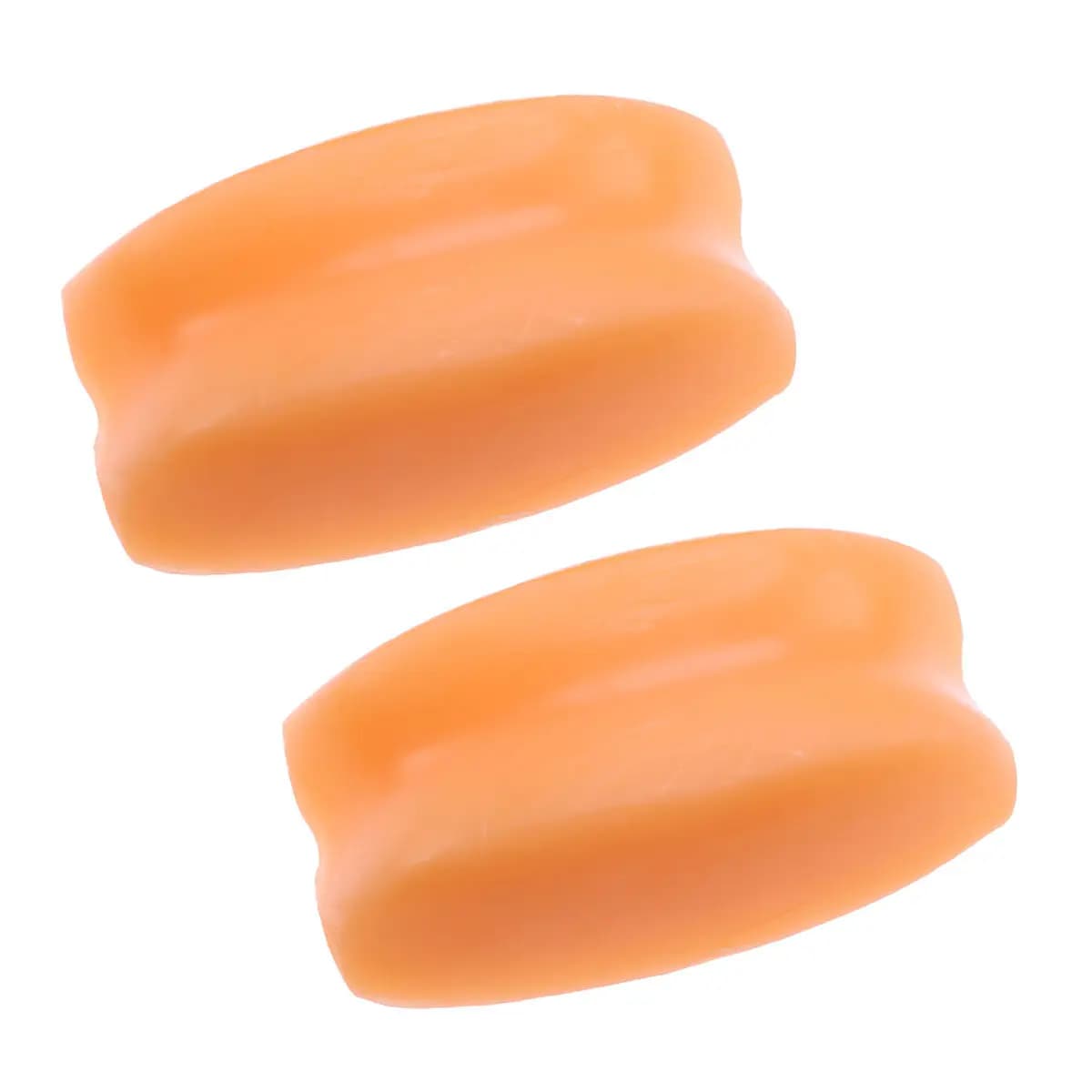 2 pezzi di sapone alla papaya, detergente naturale fatto a mano per viso e corpo, nutrimento profondo, anti-età, esfoliante, idratante, all'arancia