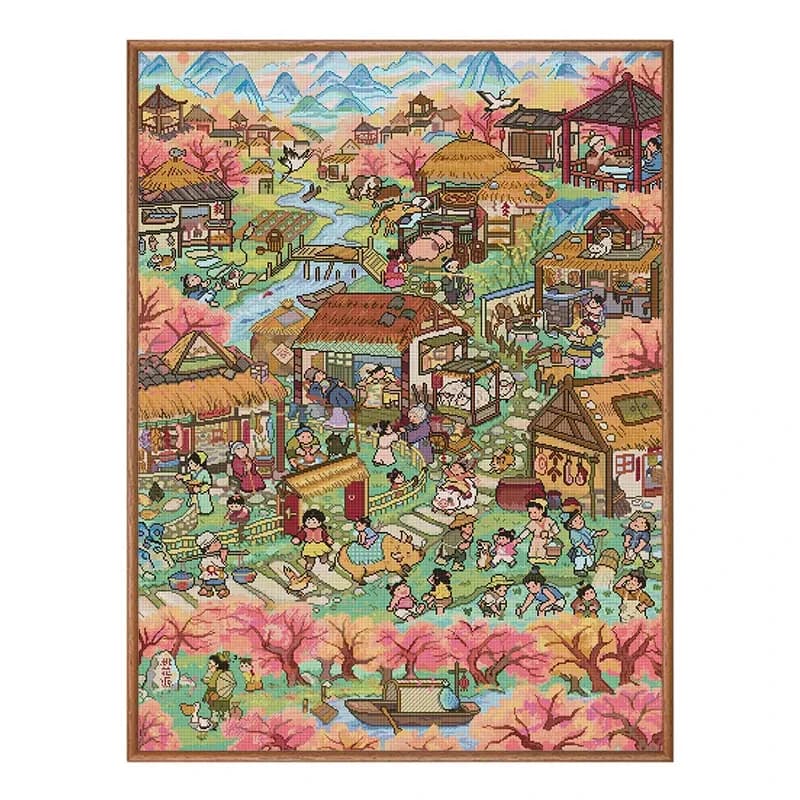 FOREVER YOUNG 5D Pittura Diamante DIY Pastorale Simpatico Cartone Animato Pieno di Diamanti Quadrato AB Diamante 90X120 CM Decorazione Della Casa di Grandi Dimensioni