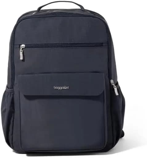 Zaino per Laptop Quotidiano - Borsa da Viaggio Leggera in Nylon Idrorepellente 11x15.5 con Tasca Imbottita per Laptop e Protezione RFID