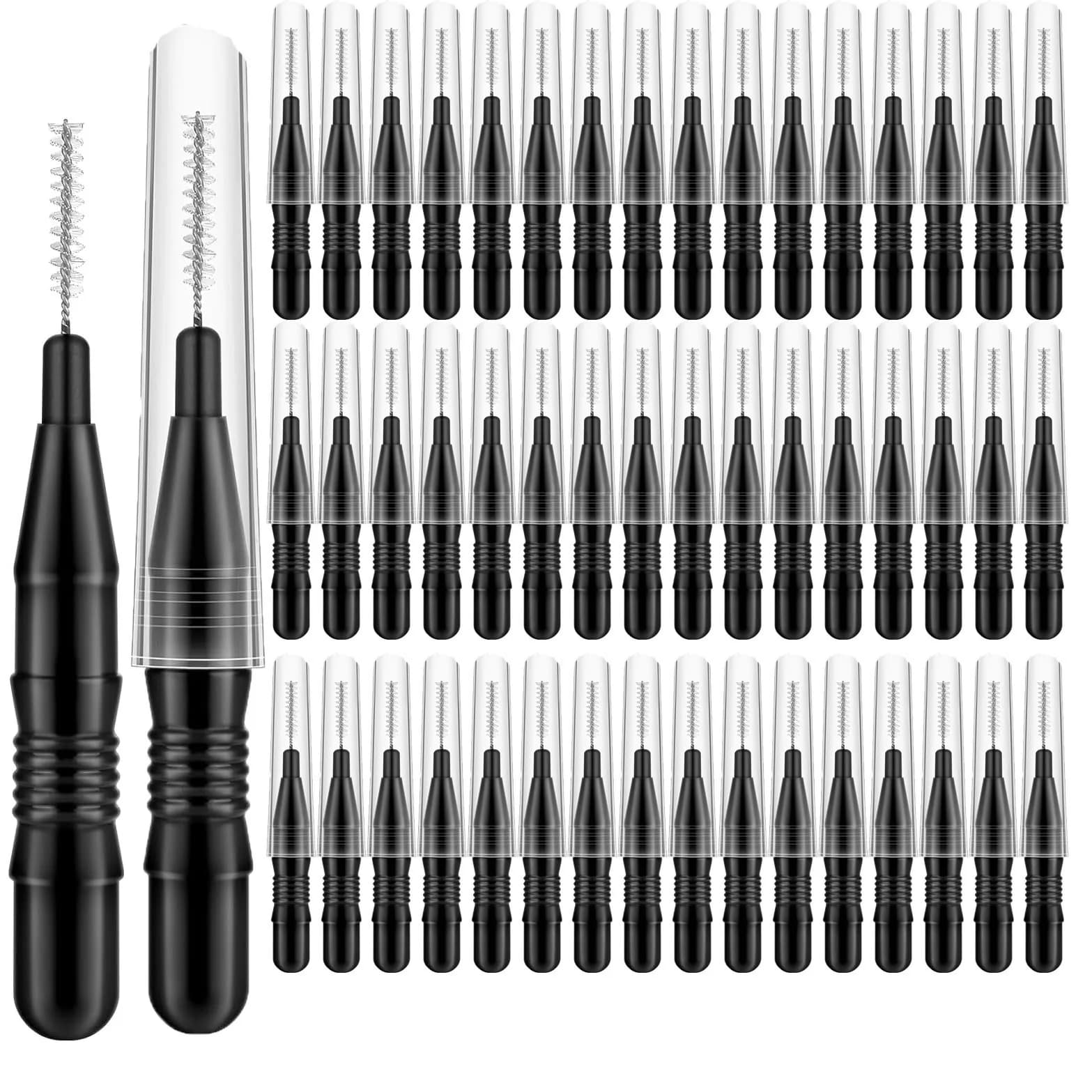 5/10/20PCS Mini Multifunctional Makeup Brush Mini Eyelash Brush Mascara comb Makeup Tools Set Eye Makeup Tools Wholesale