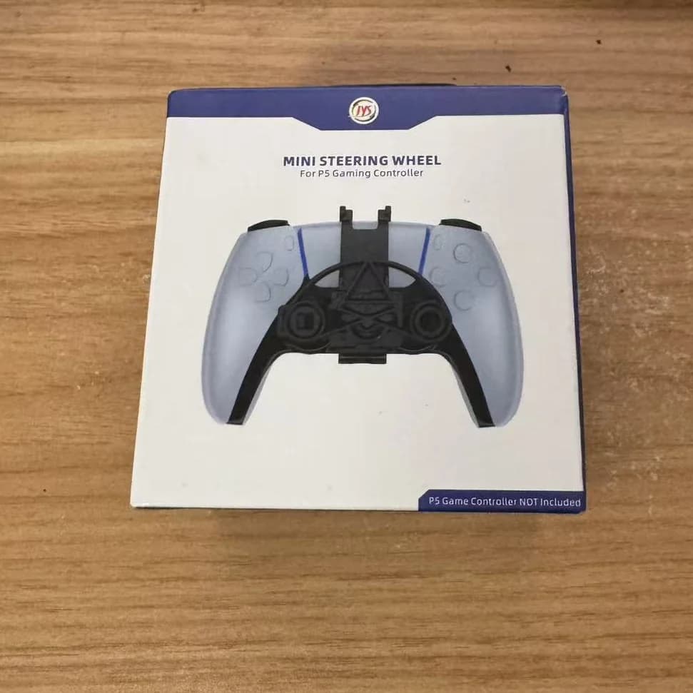 Accessorio Volante per Controller di Gioco, Mini Volante per PlayStation 5, Compatibile con Controller PS5