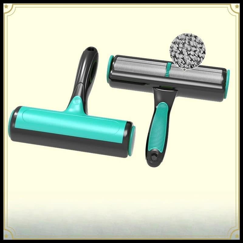 Reusable Pet Lint Roller Double Sided Hair Remover Brush for Clothes Sofa Dog Cat Fur Cleaning
