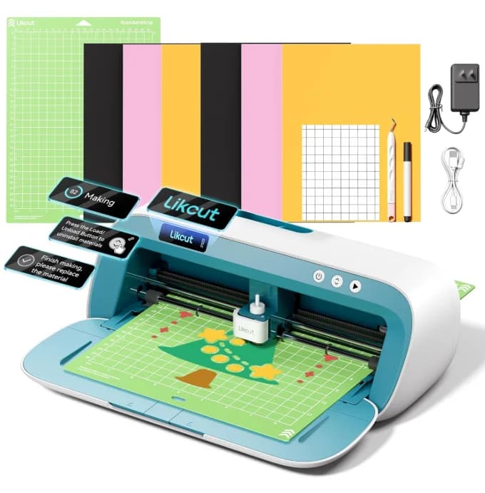 Macchina da Taglio Vinile Likcut S41 Formato A4, Macchina da Taglio Joy Xtra