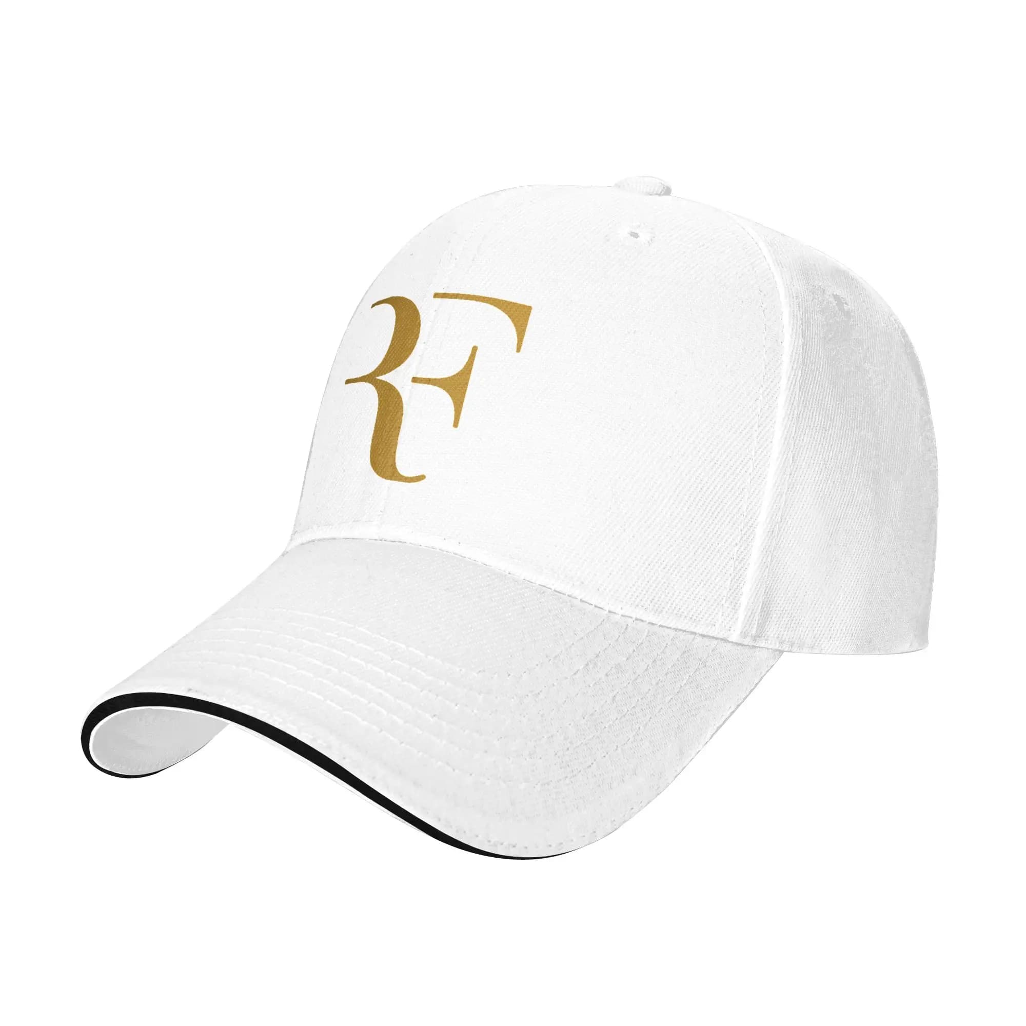 Cappello unisex RF Roger Federer per esterni, cappello da camionista primaverile, cappello da baseball casual, cappelli alla moda per protezione solare