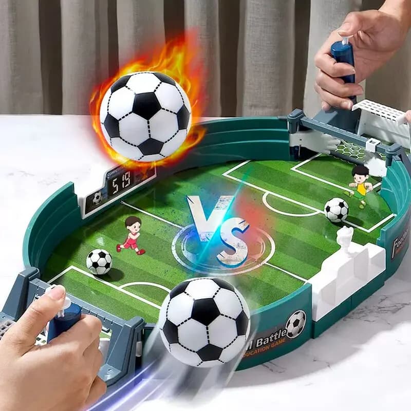 Set da tavolo da calcio per bambini Tavolo giocattolo per espulsione Calcio Party Gioco con la palla Educazione interattiva Giocattoli sportivi per bambini Regalo di Capodanno