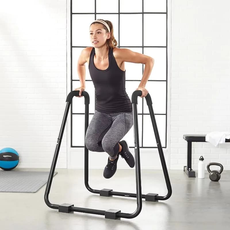 Push Up Rack And Bracket, Multi Functional Double Pole Gear For Pull Up, Parallel Bar And Dip Training At Home