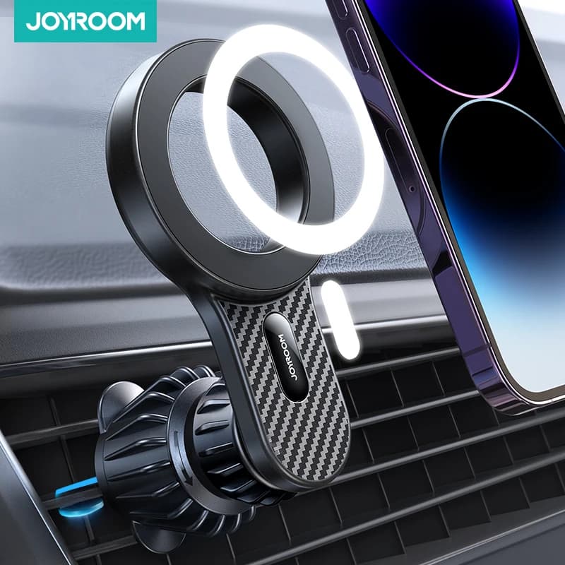 Joyroom Supporto magnetico per telefono per auto Supporto universale per telefono con presa d'aria per auto resistente compatibile con iPhone Samsung LG Google Pixel, ecc.