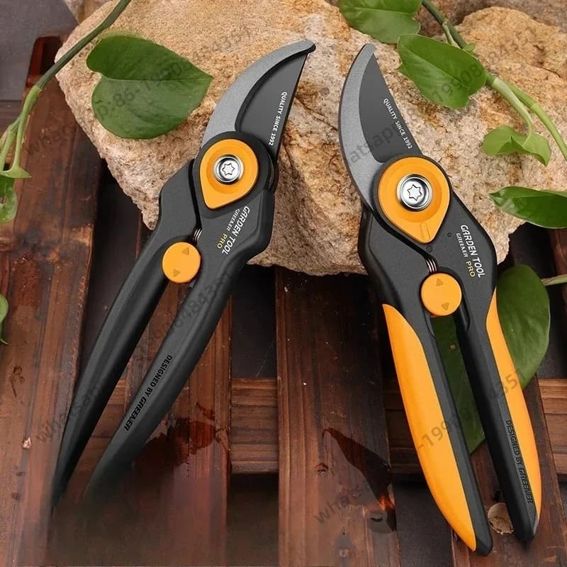 Professional Scissors for Powering, Copper Shears for Sforzo, Fruit Tree Cutting Tool, Flowers and Plants in Vase, Gardening Scissors