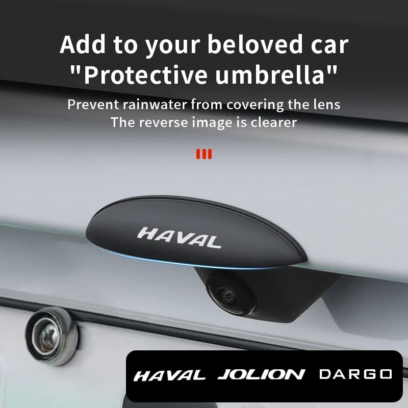 Car Reversing Rear Camera Rain Cover ABS Rain-Proof Car Reverse Camera For Haval JOLION M4 Dargo H6 H2 H5 H7 H8 H9 F7