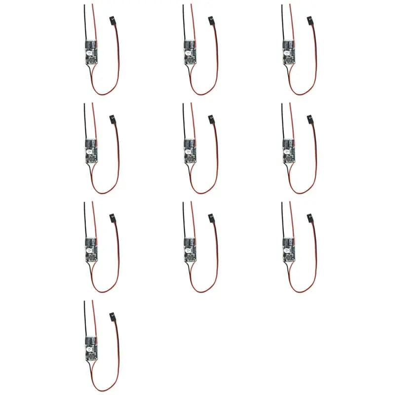 【SURPISE】10X UBEC 5V BEC Full Shielding Antijamming Switching Regulator For FPV RC Drone Receiver Power Supply(5A)