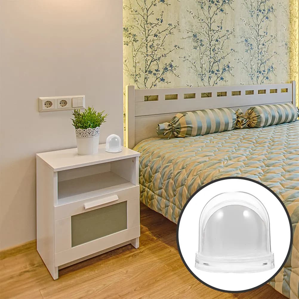 Snow Globe Photo Frame Mini Blank DIY Sublimation Paper Picture Display Plastic Snowglobe Christmas Gift