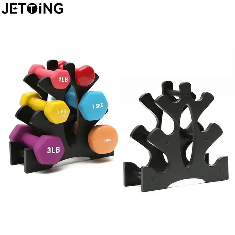 Dumbbell Rack Dumbbell Rack di stoccaggio staffa da pavimento attrezzature per esercizi domestici supporti di supporto per Rack accessori per sollevamento pesi