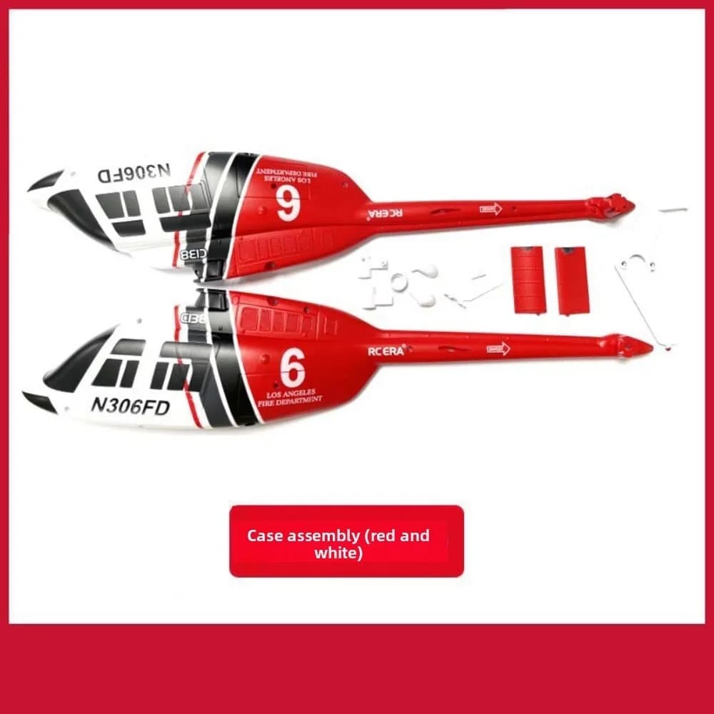 Elicottero RC in Plastica ERA C138 1:36, Modelli Multipli, Simulazione Elicottero RC Bell 206, Parti e Accessori per Aeromobili