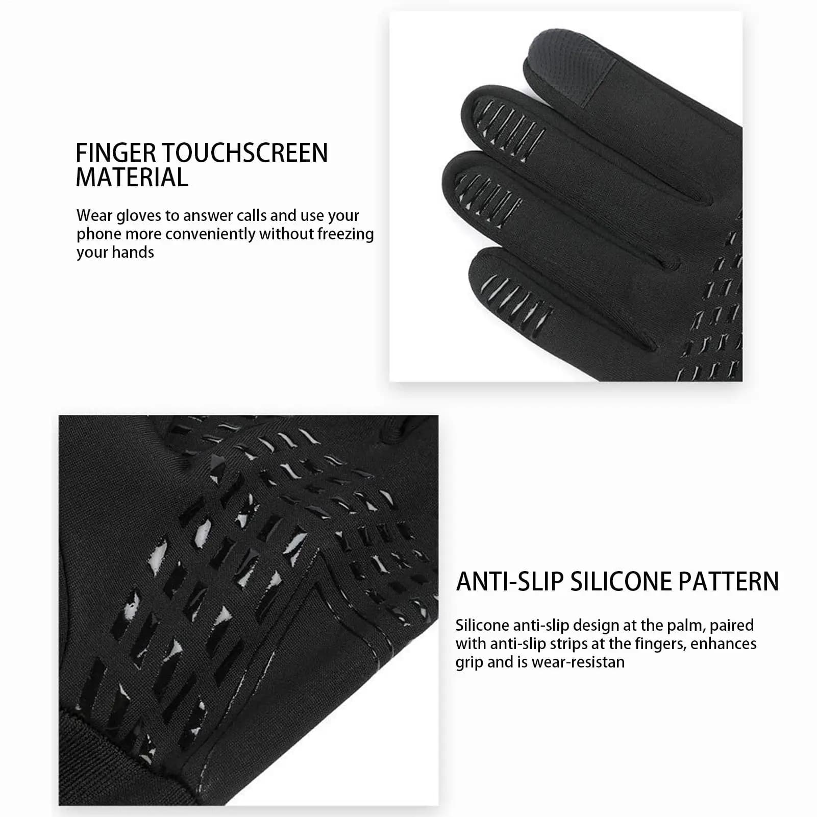 Heated Gloves Eletric Thermal Heat Gloves Winter Warm Skiing Snowboarding Hunting Fishing Waterproof Heated Gloves