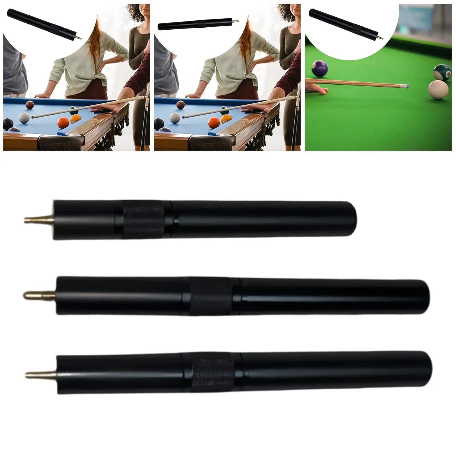 Prolunghe Telescopiche per Stecche da Biliardo, Estensioni Efficienti per Stecche da Biliardo e Snooker per Intrattenimento e Pratica