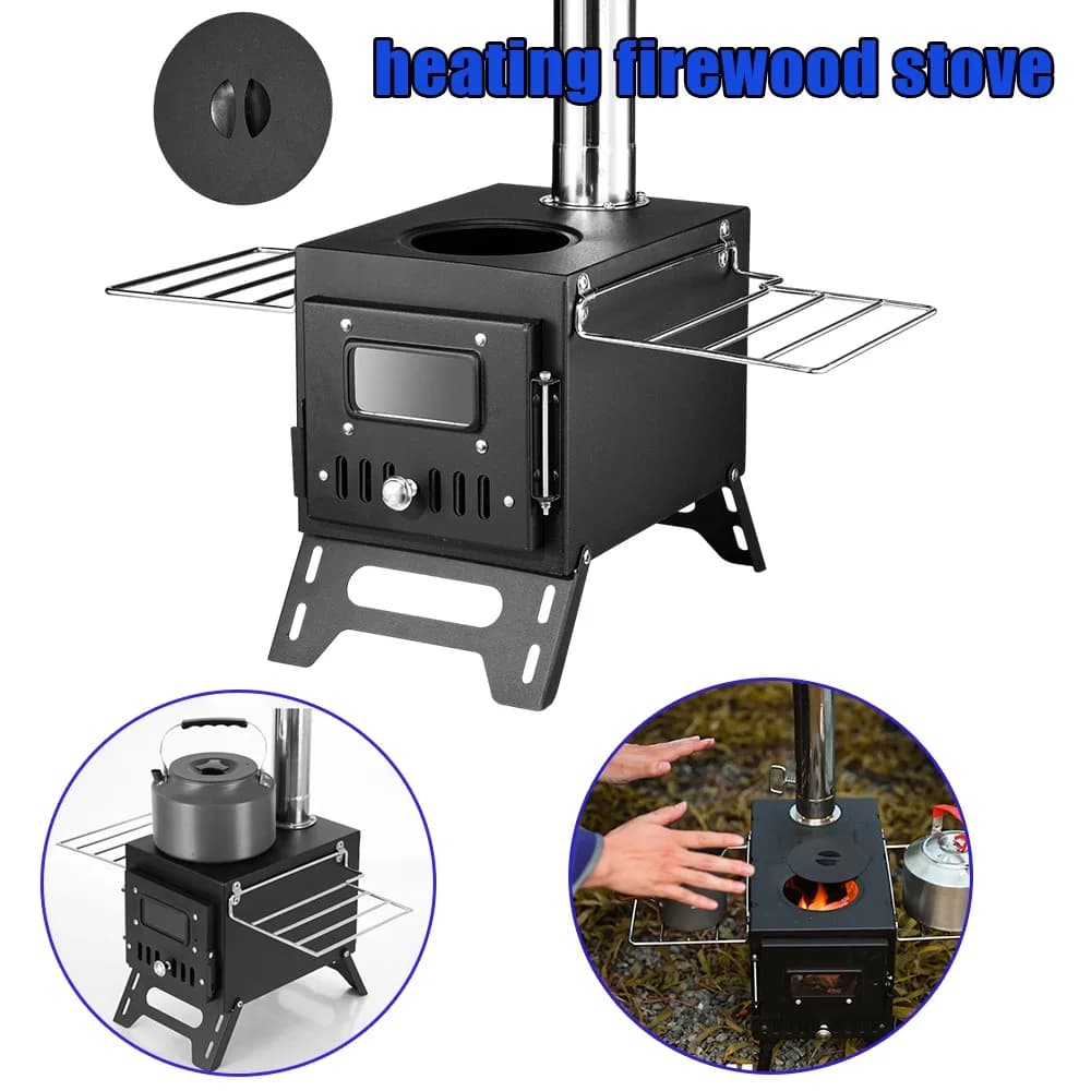 Stainless Steel Wallet for Camping, Heating and Lighting, Perfect accessory for Picnic and Travel