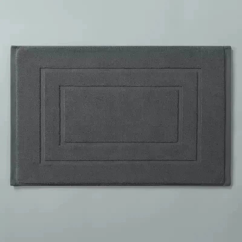 Nuovo Tappetino da Bagno in Spugna Jacquard, Tappeto SPA per Hotel e Casa, 100% Cotone Antiscivolo, 50*80cm, 350g/pz