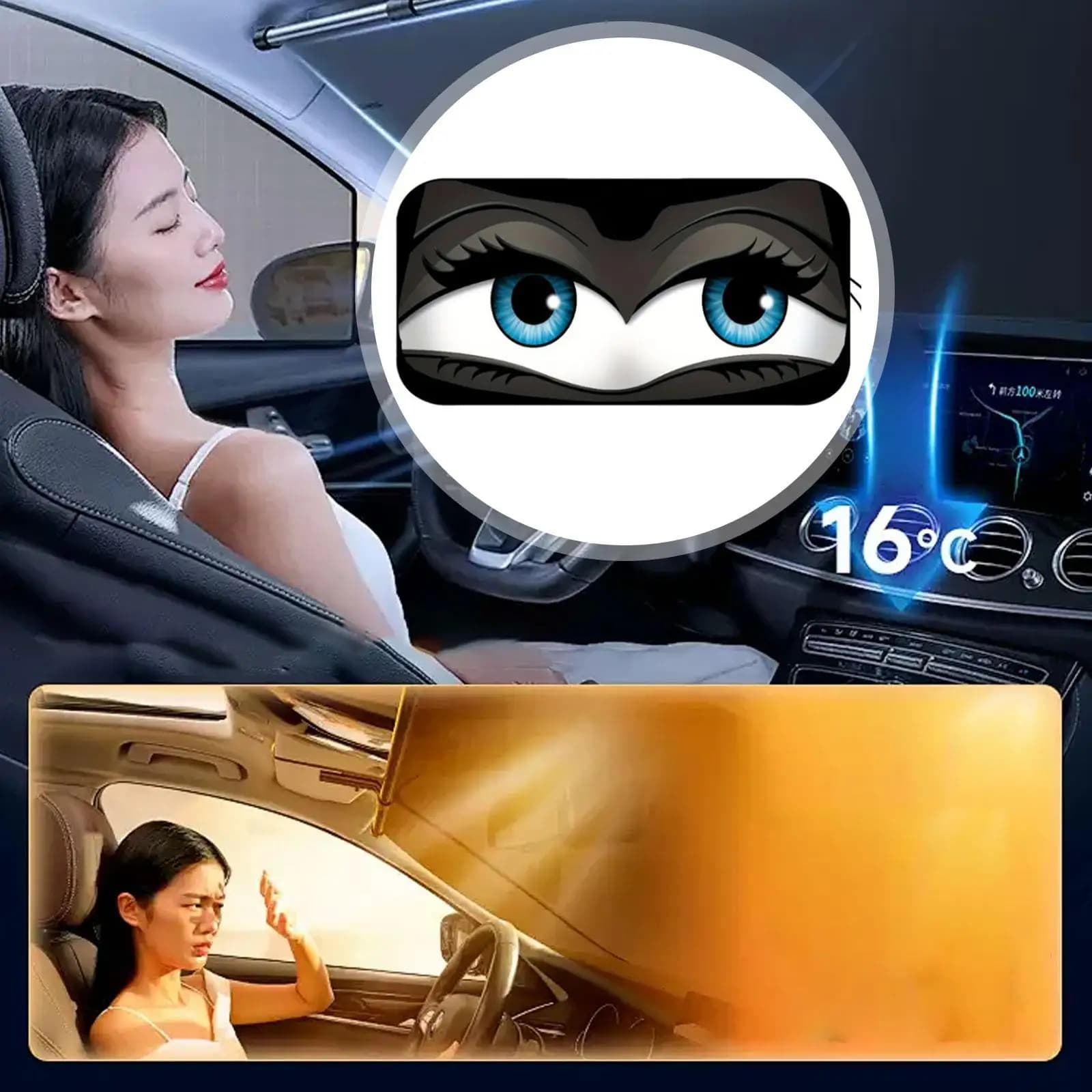 Copertura Parasole per Parabrezza di Camion, Accessori per Veicoli