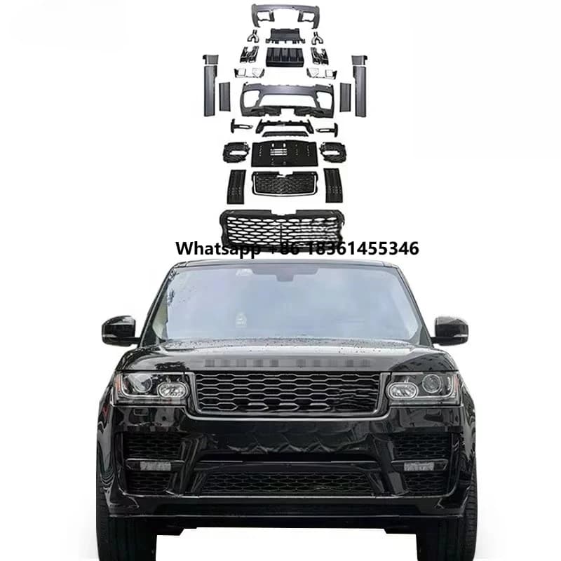 Exhaust Tips & Door Panels Exclusive Facelift Body Kits Rang Rove - Car Bumpers, Grille, Diffuser,