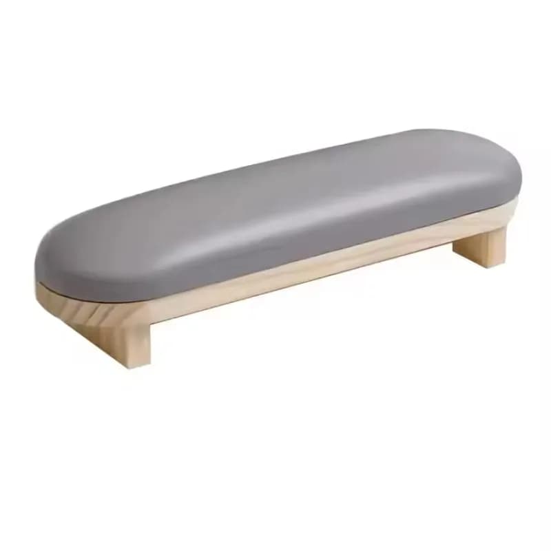 Bracciolo per unghie in morbida e flessibile in pelle PU - Cuscino ergonomico per le mani per la cura di bellezza a casa/salone