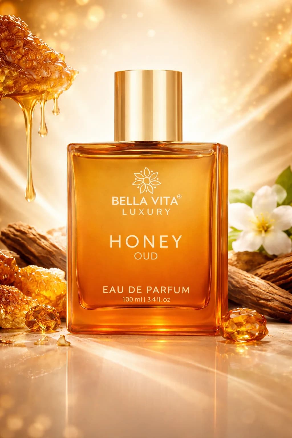 BellaVita Luxury 100ml EDP Unisex CEO Man Honey Oud GOAT Fragranza Intensa e Audace a Lunga Durata, Legnosa e Speziata, Acquista Oggi Stesso