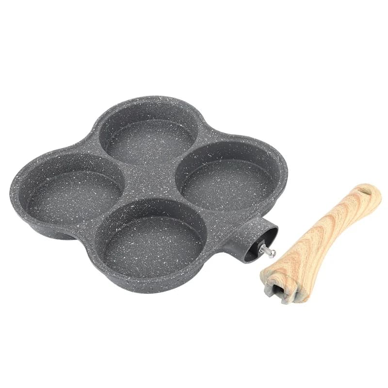 Frying pans for 4 holes Non-stick pans for breakfast Pancake Maker for induction cooker Gas cooker